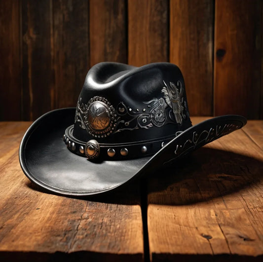 Legends of the Wild West with Leather Hats