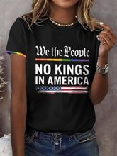 Women's Casual Proud Reject King Printed T-shirt