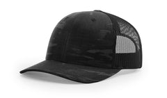 862 Camo Custom Leather Patch Hat