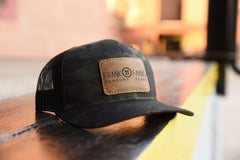 862 Camo Custom Leather Patch Hat