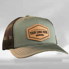 115 Custom Leather Patch Hat